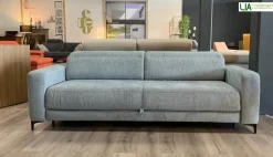 Divano Zoomy microfibra in poliuretano Egoitaliano in Offerta Outlet