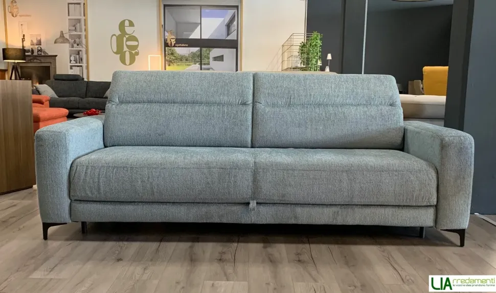 Divano Zoomy microfibra in poliuretano Egoitaliano in Offerta Outlet