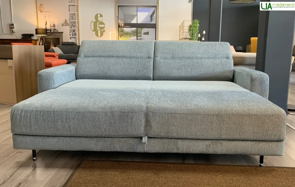 Divano Zoomy microfibra in poliuretano Egoitaliano in Offerta Outlet