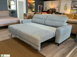 Divano Zoomy microfibra in poliuretano Egoitaliano in Offerta Outlet