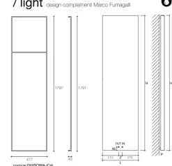 Elettrodomestico Radiatore termoarredo scirocco light Artigianale a prezzi outlet