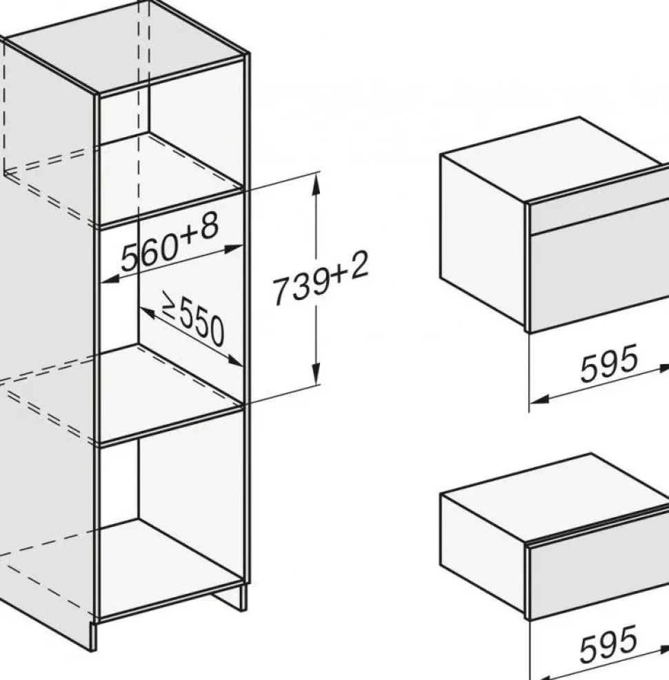 Forno Mìele modello Dg2840 a prezzo ribassato