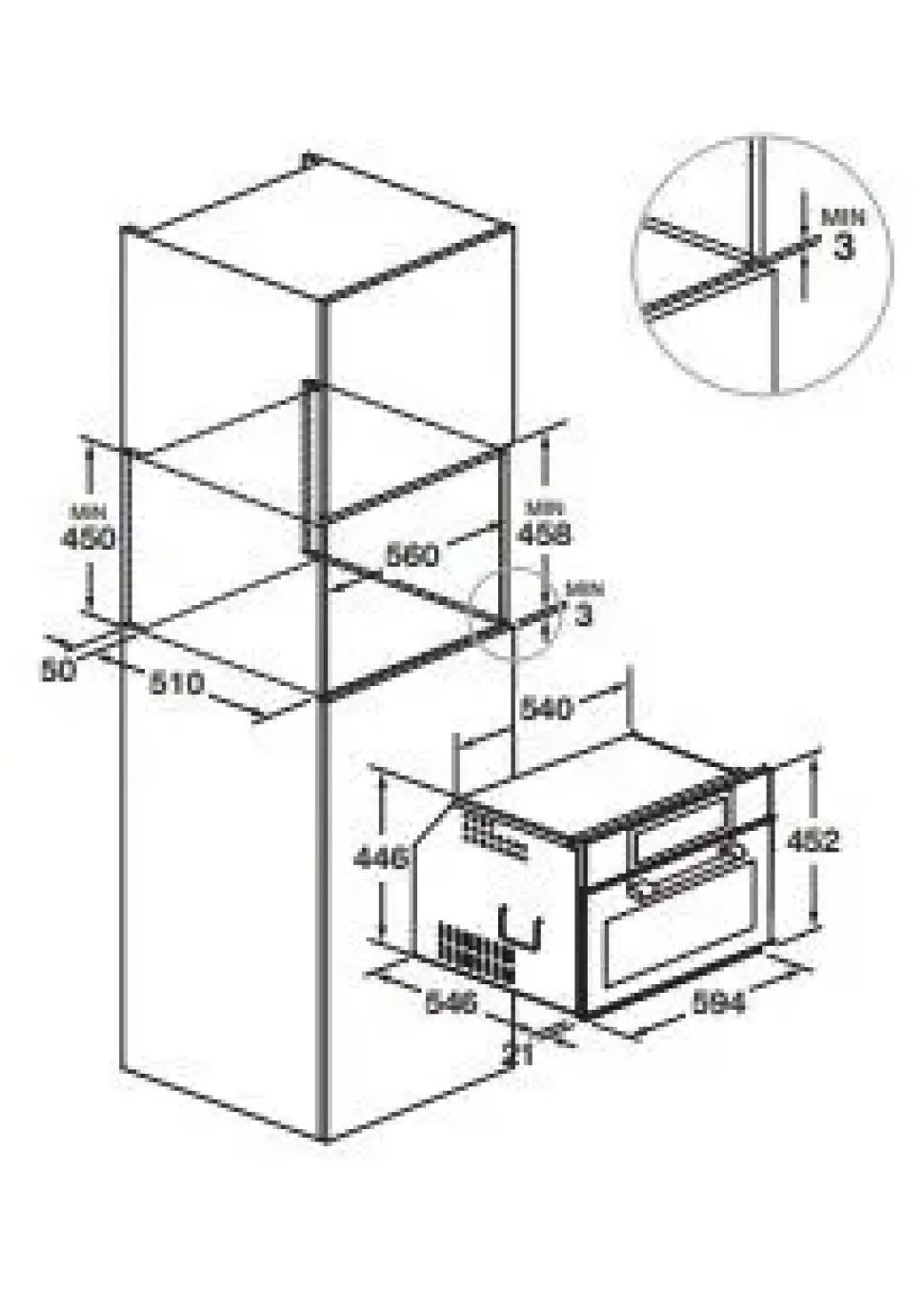 Forno modello Concept 45 fulgor A&c a prezzo scontato