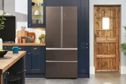 Frigorifero Combinato 70 metal glass hb18fgsaaa a marchio Haier scontato