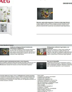 Frigorifero Frigo aeg osc5d181es a marchio Aeg scontato
