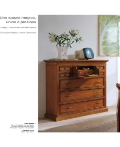 Gruppo notte Comò pn208 Parlani in Legno a prezzo Outlet