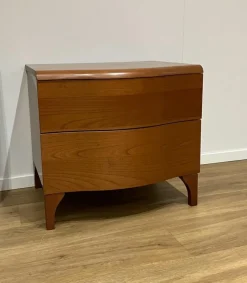 Gruppo notte Pezzo unico in ciliegio Artigianale in Legno in Offerta Outlet