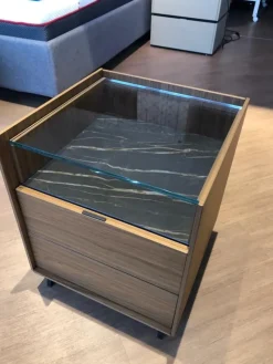 Gruppo notte Sangiacomo modello Cabaret glass ad un prezzo mai così vantaggioso