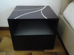 Horm Camera Plug Moderno Legno Comodini