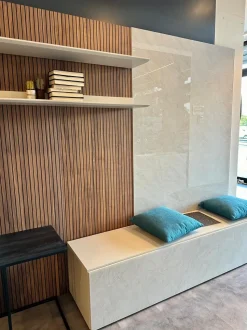 Ingresso moderno modello Horizon wall di Mobilgam a PREZZI OUTLET