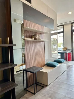 Ingresso moderno modello Horizon wall di Mobilgam a PREZZI OUTLET