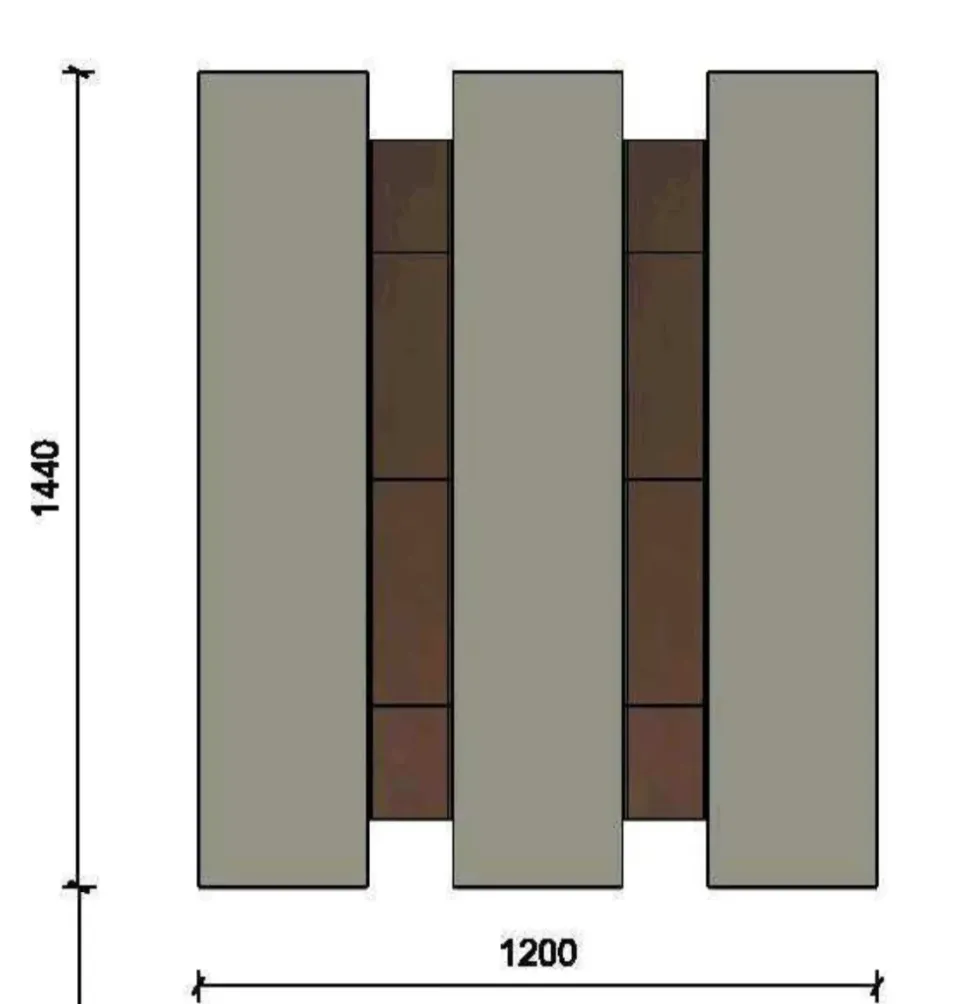 Ingresso moderno modello Wallover di Caccaro a PREZZI OUTLET