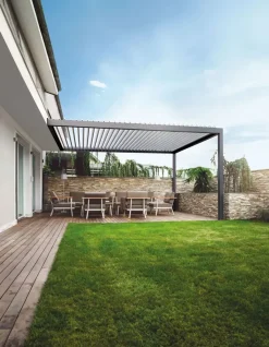 Innovativa pergotenda Movie perola bioclimatica  Gibus a prezzo Outlet