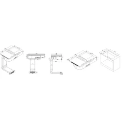 Innovativo piano cottura 7110 flow-in pro max di Silverline a prezzi outlet