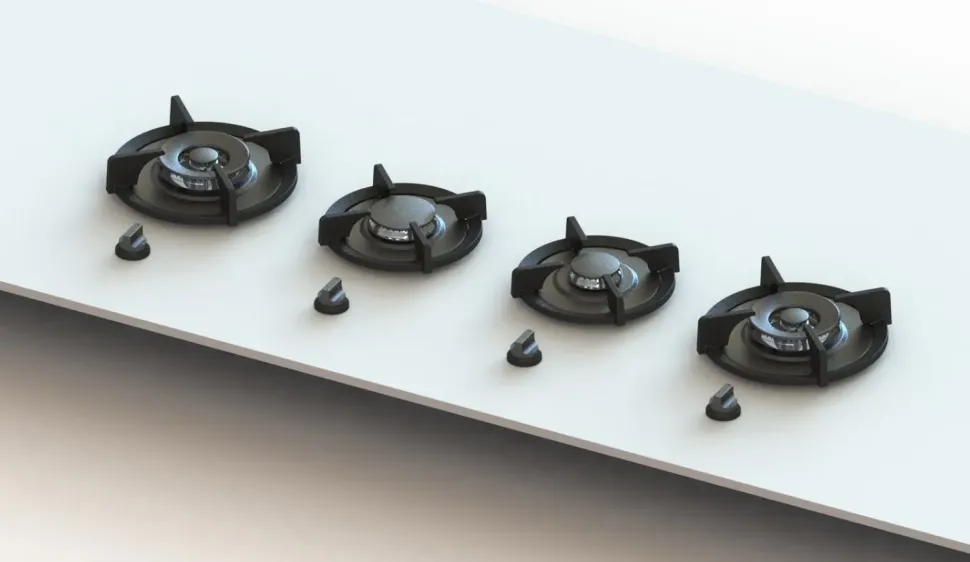 Innovativo piano cottura Set bruciatori modello danau di Pitt cooking in offerta