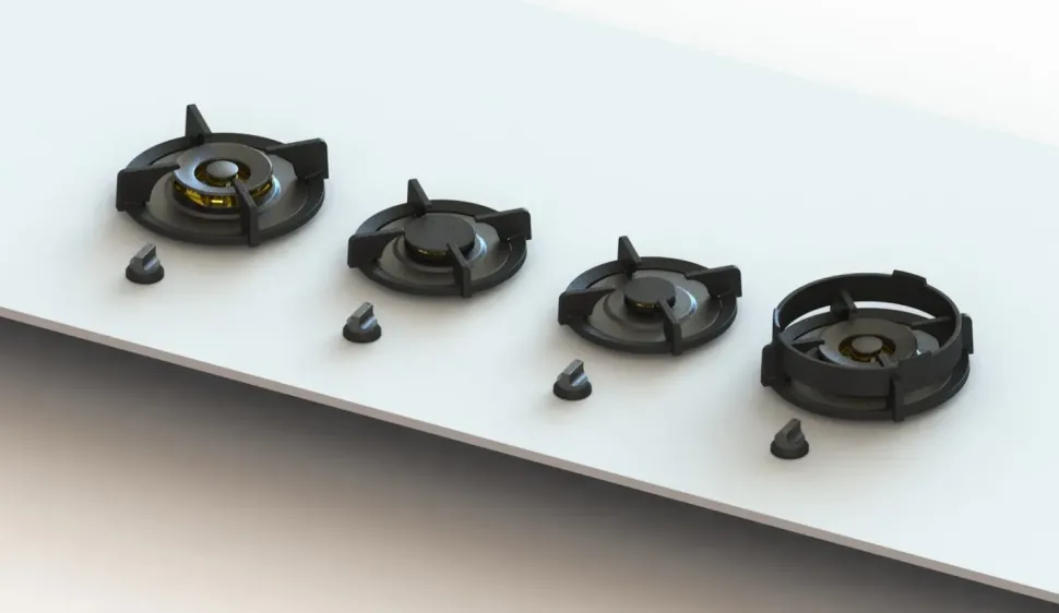 Innovativo piano cottura Set bruciatori modello danau di Pitt cooking in offerta