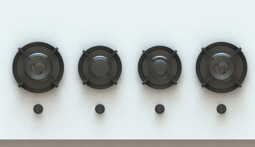 Innovativo piano cottura Set bruciatori modello danau di Pitt cooking in offerta