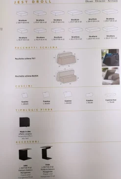 Inviaci la tua richiesta compilando il form e scopri il prezzo riservato del Divano angolare Jest droll Samoa nella fotografia