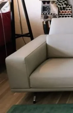 Keaton pelle in poliuretano Divanidea in Offerta Outlet