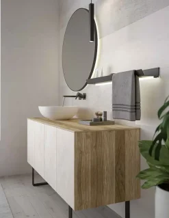 L.07 Legnobagno: mobile da bagno A PREZZI OUTLET