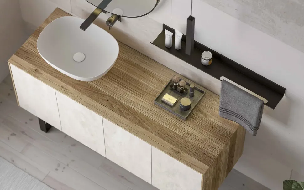 L.07 Legnobagno: mobile da bagno A PREZZI OUTLET