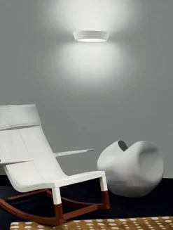 Lampada 7309 applique in gesso 1x24w 2g11 Linea light in OFFERTA OUTLET