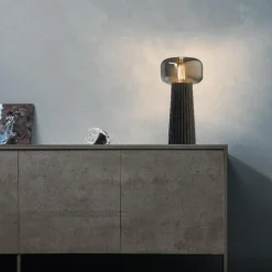 Lampada 7249  mantra faro lampada da tavolo nera Collezione esclusiva in OFFERTA OUTLET