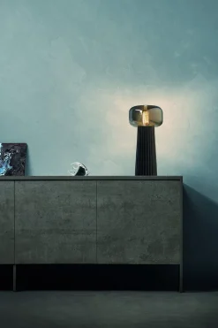 Lampada 7249  mantra faro lampada da tavolo nera Collezione esclusiva in OFFERTA OUTLET