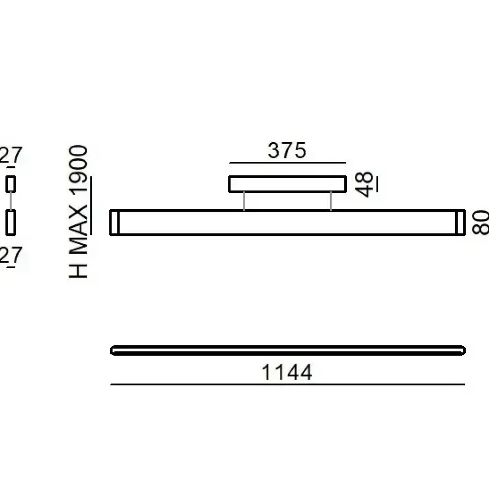 Lampada 9197 satori sospensione led Linea light in OFFERTA OUTLET