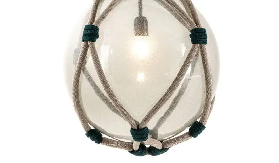 Lampada a sospensione Cassina Bollicosa nautilus Trasparente con forte sconto