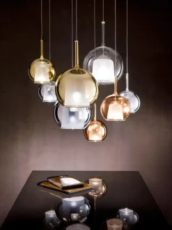 Lampada a sospensione Glo sospensione Penta illuminazione a prezzo Outlet