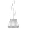 Lampada a sospensione in vetro Romeo moon suspension 1 Flos a prezzo Outlet