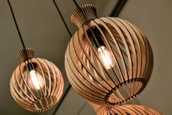 Lampada a sospensione in altro Laser Artigianale a prezzo Outlet