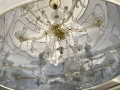 Lampada a sospensione in vetro Iria sp6 Artigianale a prezzo Outlet