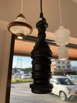 Lampada a sospensione in metallo Mek Karman a prezzo scontato