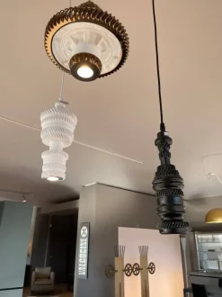 Lampada a sospensione in metallo Mek Karman a prezzo scontato