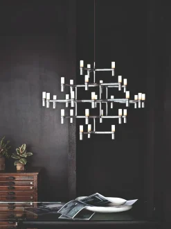 Lampada a sospensione Nemo Crown major  Nero con forte sconto