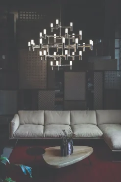 Lampada a sospensione Nemo Crown major  Nero con forte sconto