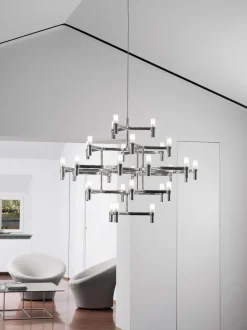 Lampada a sospensione Nemo Crown major  Nero con forte sconto