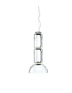 Lampada a sospensione Noctambule suspension 2 low cylinder and bowl Flos con un ribasso esclusivo