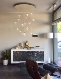 Lampada a sospensione stile Design Stelline lampadario sospensione Reflex con forte sconto