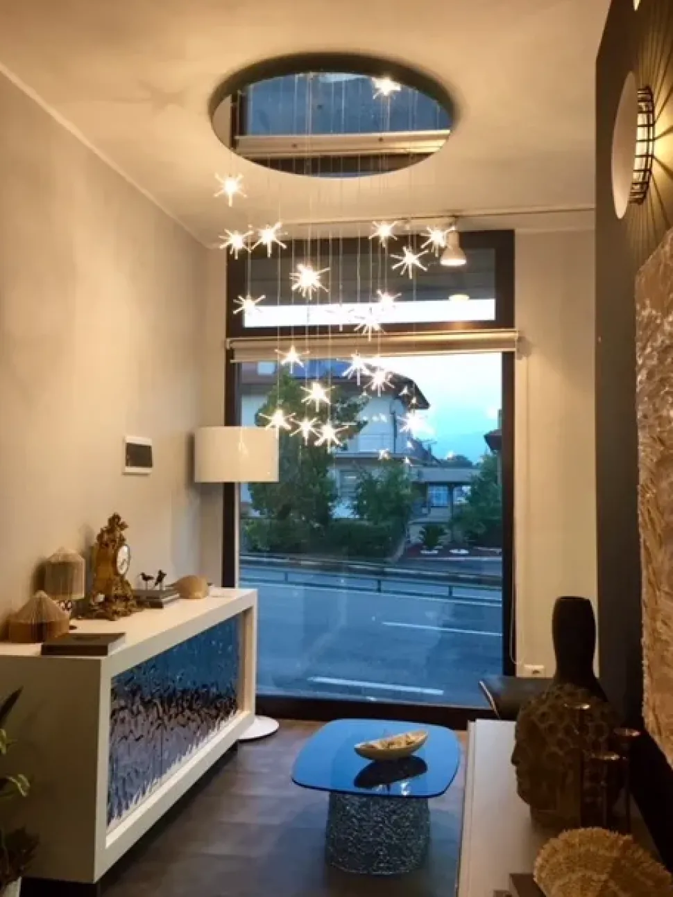 Lampada a sospensione stile Design Stelline lampadario sospensione Reflex con forte sconto