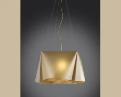 Lampada a sospensione stile Moderno Wanda new gold linea zero Collezione esclusiva in saldo
