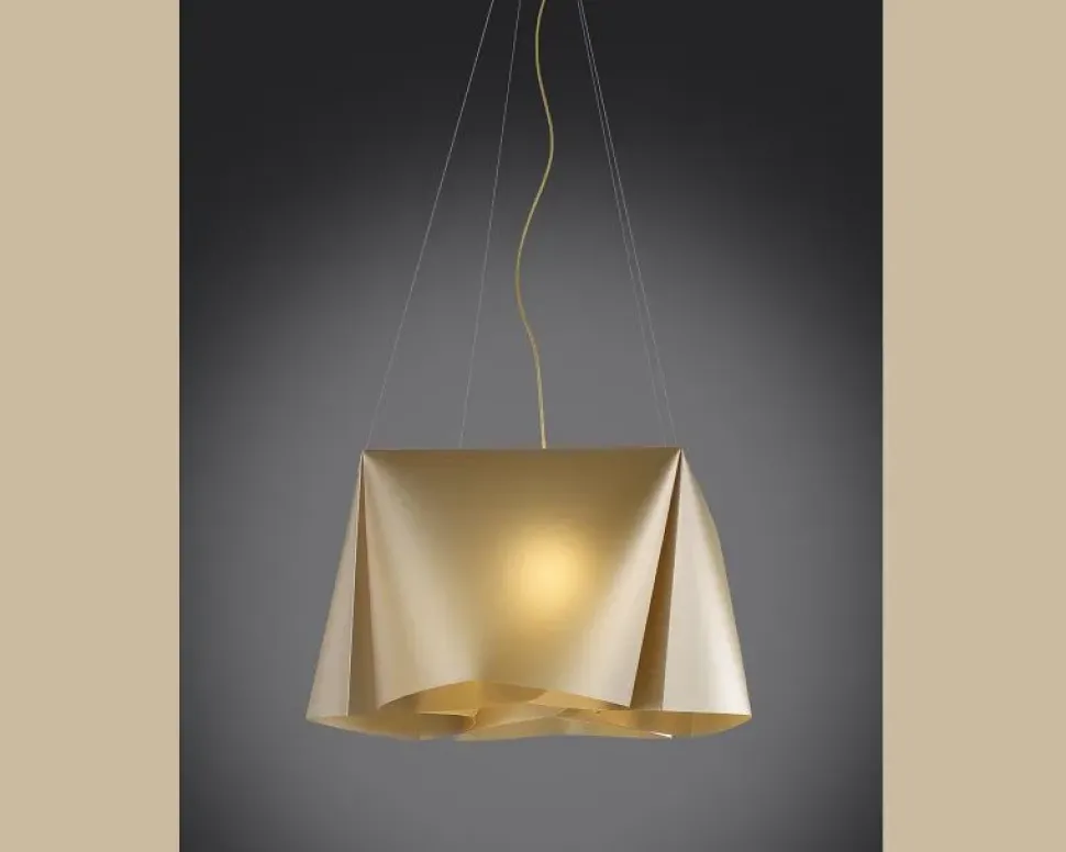 Lampada a sospensione stile Moderno Wanda new gold linea zero Collezione esclusiva in saldo