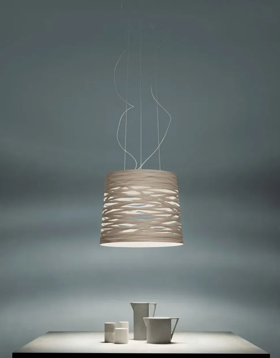 Lampada a sospensione Tress grande led Foscarini a prezzo Outlet