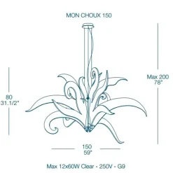 Lampada Carlesso Mon choux carlesso a PREZZI OUTLET