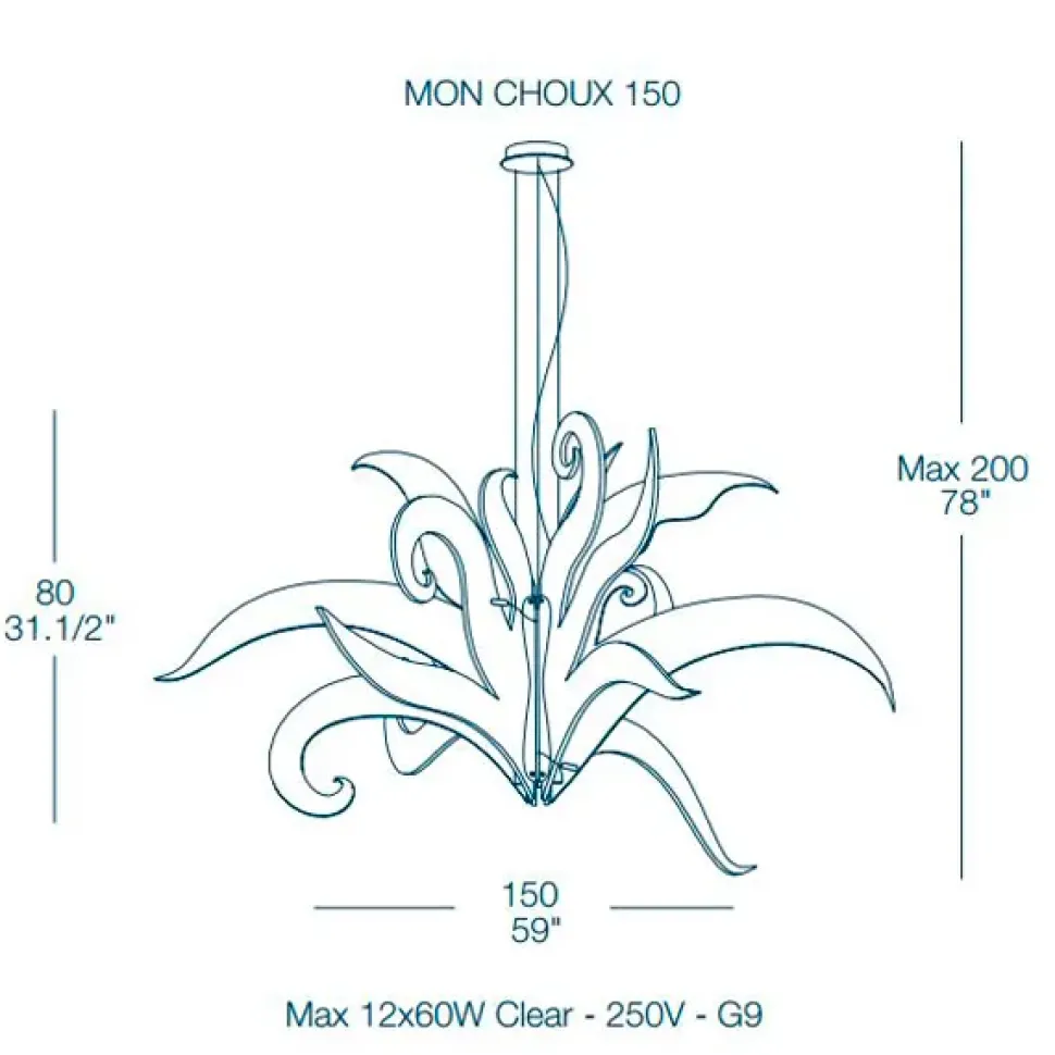 Lampada Carlesso Mon choux carlesso a PREZZI OUTLET