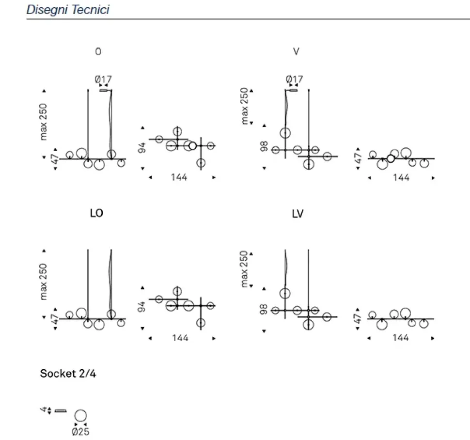 Lampada Cattelan italia Bloom a PREZZI OUTLET