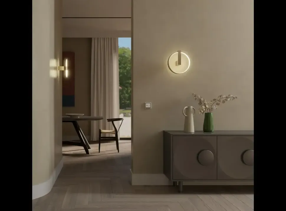 Lampada Collezione esclusiva Orion lampada da parete led 28w a PREZZI OUTLET