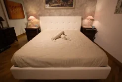 Lampada Coppia di lampade inerni luce murano rosa Artigianale in OFFERTA OUTLET